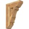 Ekena Millwork Balboa Slat Rough Sawn Bracket, Western Red Cedar, 6"W x 20"D x 28"H BKT06X20X28BOA06RWR - alternate 1